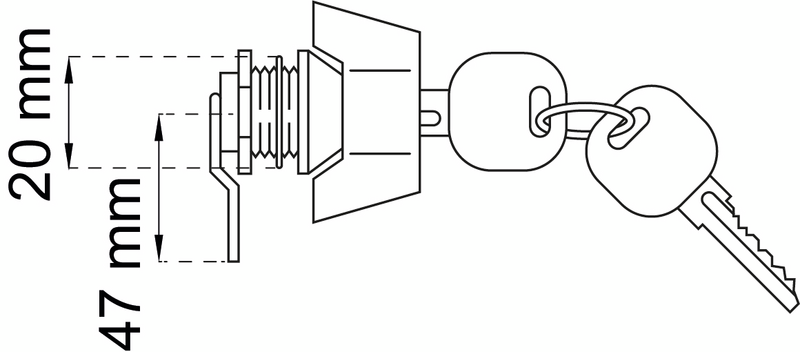 LÅS T POSTLÅDA HABO 9440 9441 9440, 9441