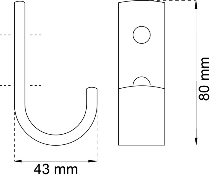 KROK 1021 SVART 80MM