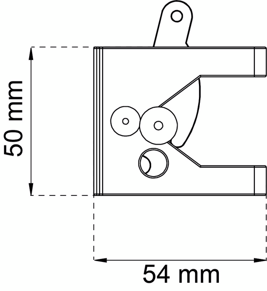 GRINDKLINKA HABO SVART 49
