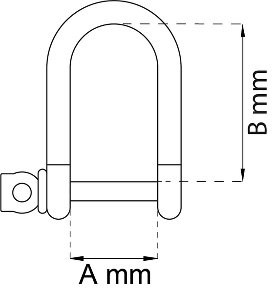 SCHACKEL HABO 500D-I RF 316 M8 27MM