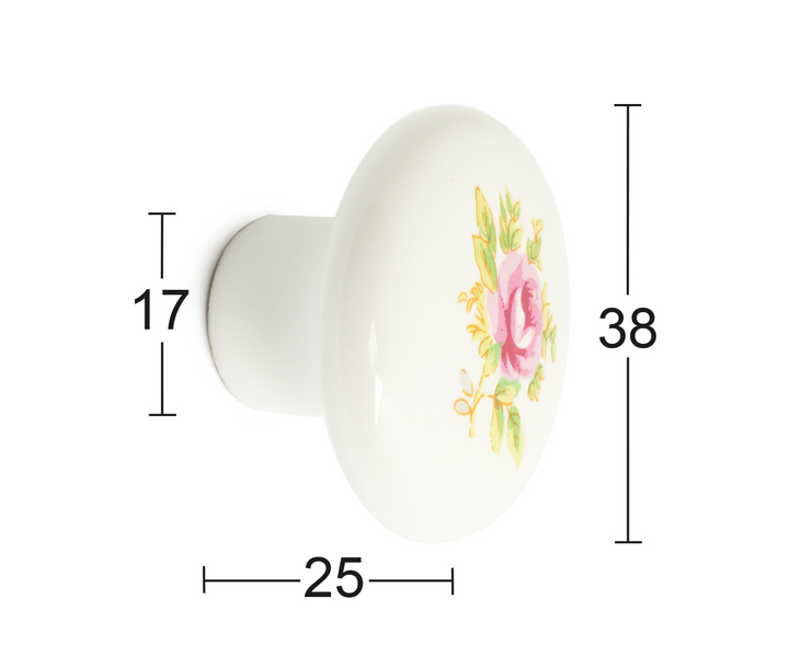 KNOPP HABO ANDREAS VIT D38MM 2ST