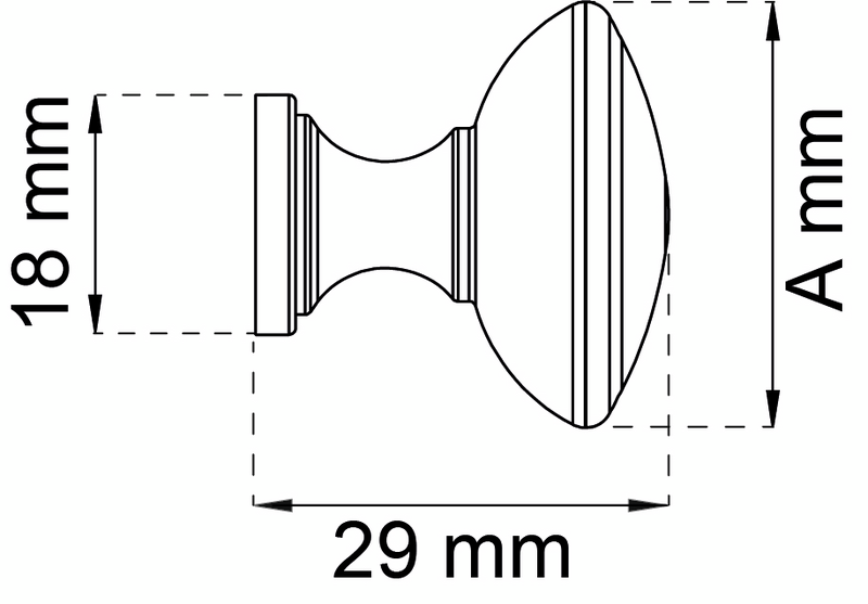 KNOPP HABO AMADEUS KROM 32MM