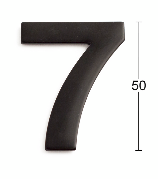 SIFFRA HABO SJÄLVHÄFTANDE 7 SVART 50MM