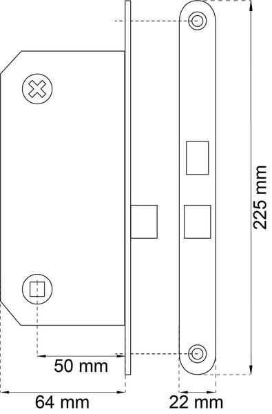 LÅSHUS 69192 HABO MED HAKREGEL
