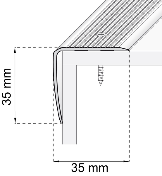 TRAPPKANTSLIST HABO A41 SILVER SB, 2000M