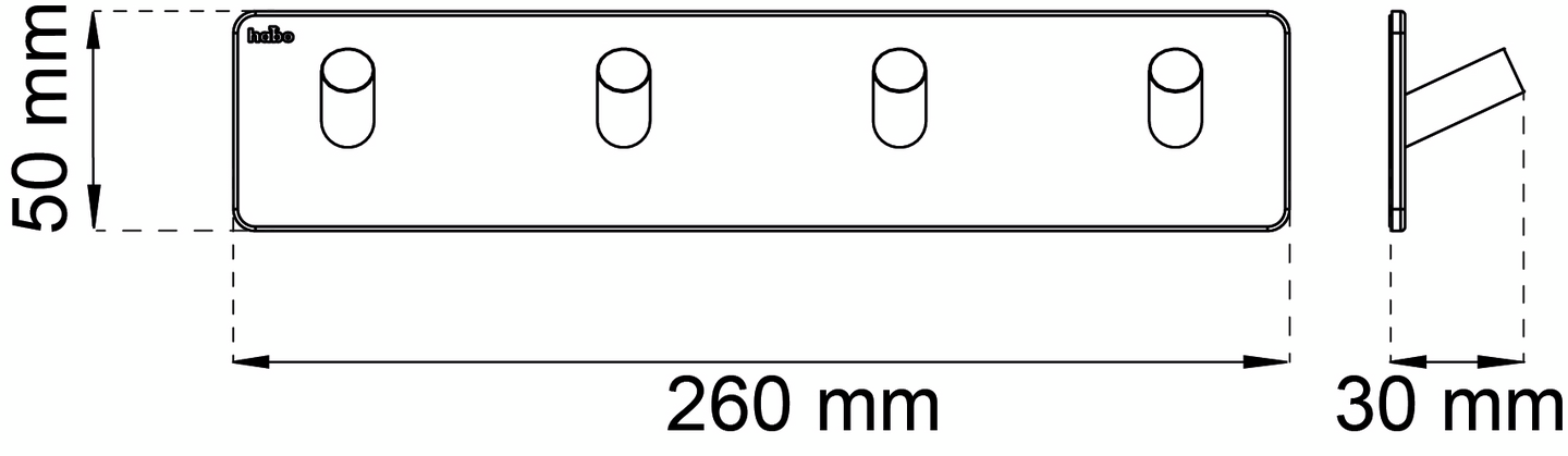4-KROK HABO EDGE P RF 50X260MM PP