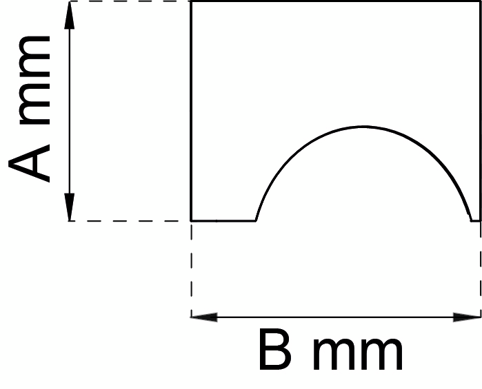 KNOPP ISAC BORSTAD KROM 19MM