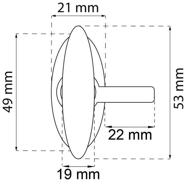 FÖNSTERVRED 230 FÖRNICKLAD UTA UTAN HAKE