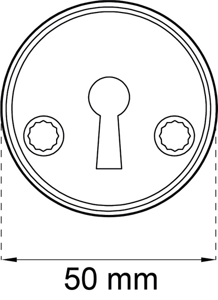 NYCKELSKYLT HABO ALICANTE VIT