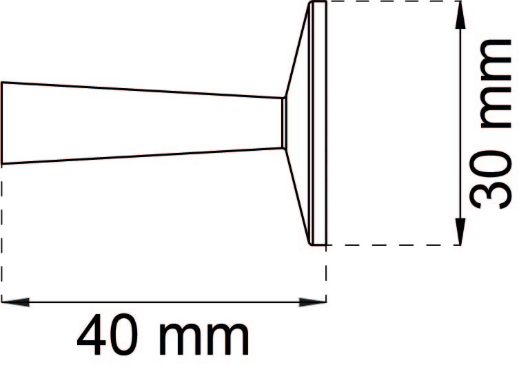 KNOPP HABO T.S 1:1  KROM/BORSTAD, 2ST