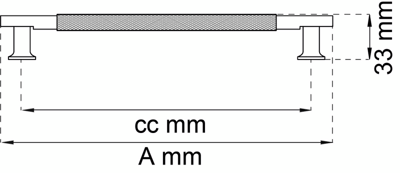 LÅDHANDTAG HABO LEXINGTON CC96 P MÄSSING SB