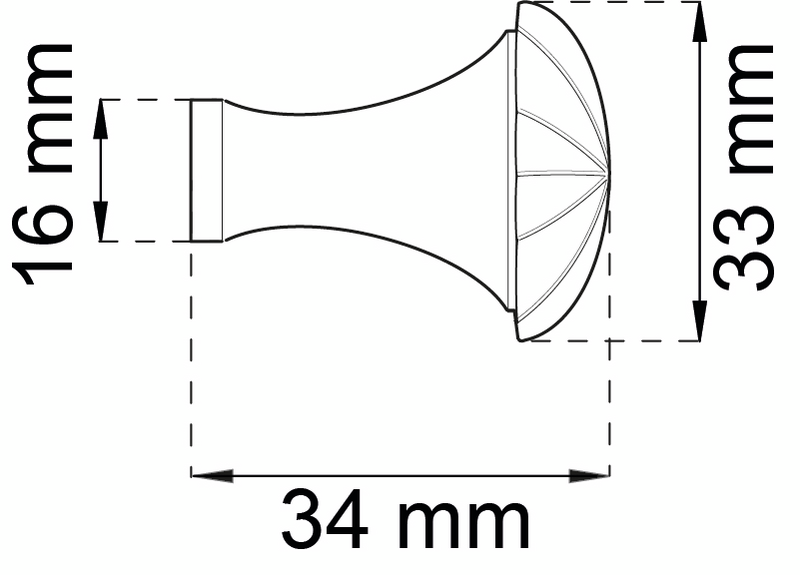 KNOPP LEO 33MM SMIDE SB