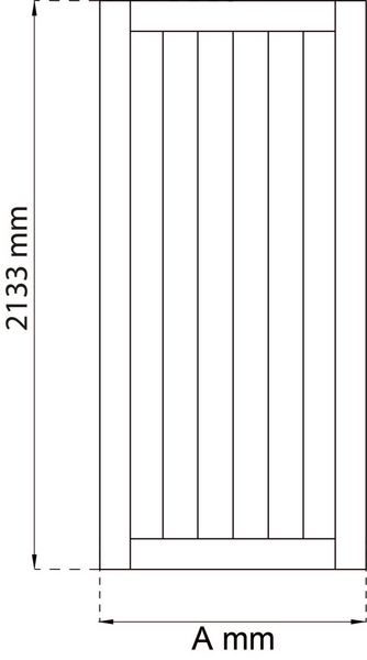 SKJUTDÖRR  HABO CLASSIC 2133X900