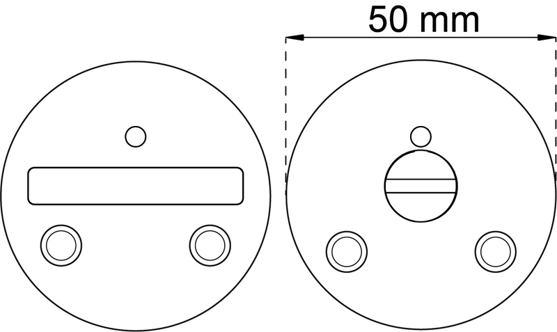 WC-BESLAG HABO F262 BRONS SB
