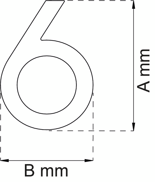 SIFFRA HABO MODERN LARGE SVART 6, 154MM