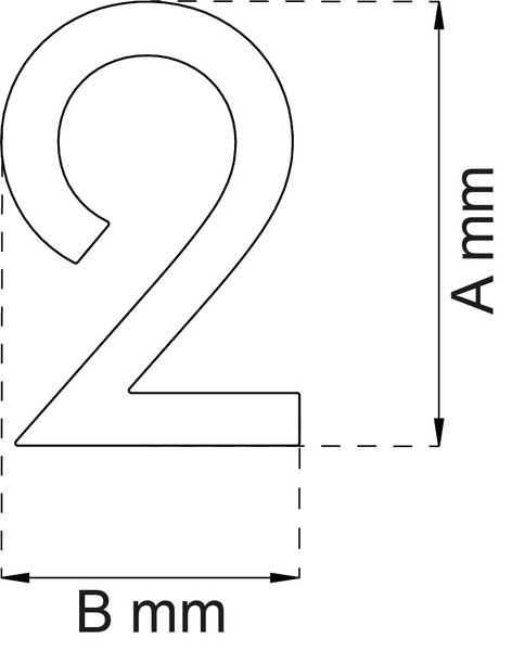 SIFFRA HABO MODERN LARGE SVART 2, 184MM
