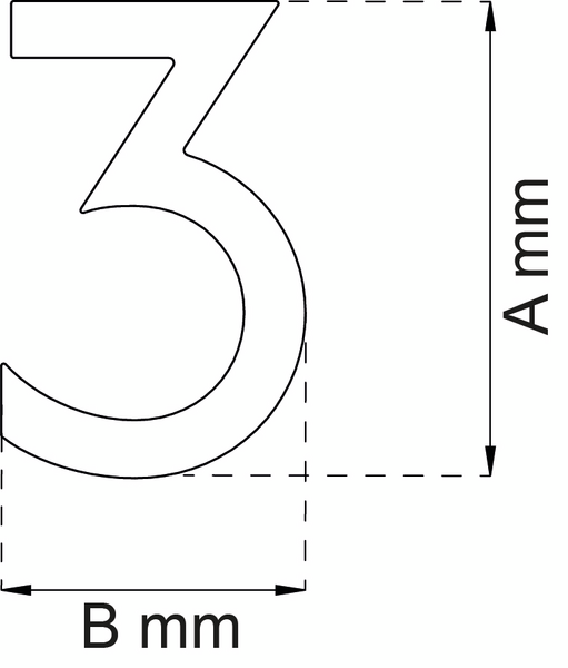 SIFFRA HABO MODERN LARGE SVART 3, 184MM