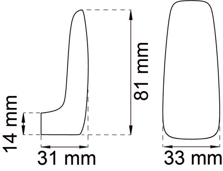 KROK HABO MF 1:3 SVART