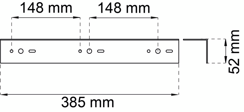 BÄNKSKIVEKONSOL HABO VIT