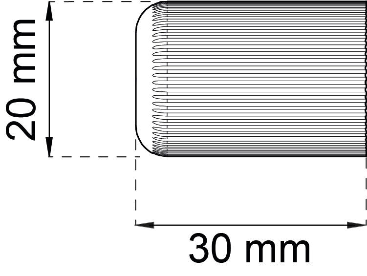 KNOPP HABO LENNON P MÄSS D20MM