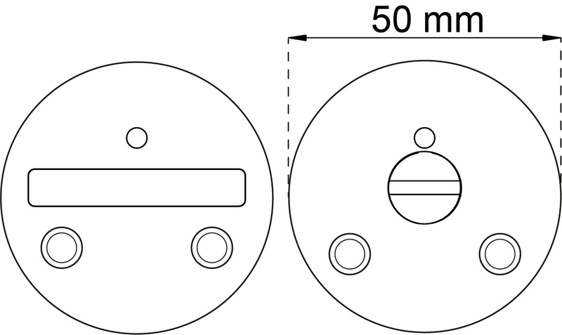 WC-BESLAG HABO F262 GRÅ SB