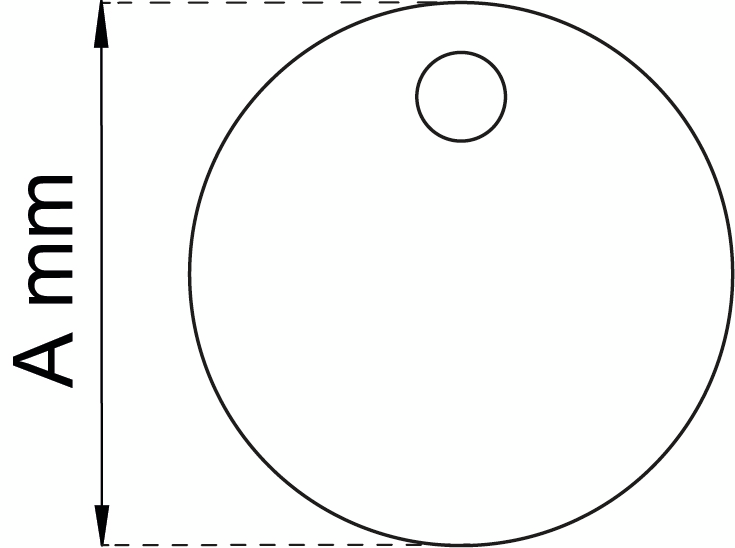NYCKELBRICKA HABO 1 MÄSS POL 26MM, 1 26MM MÄSS POL