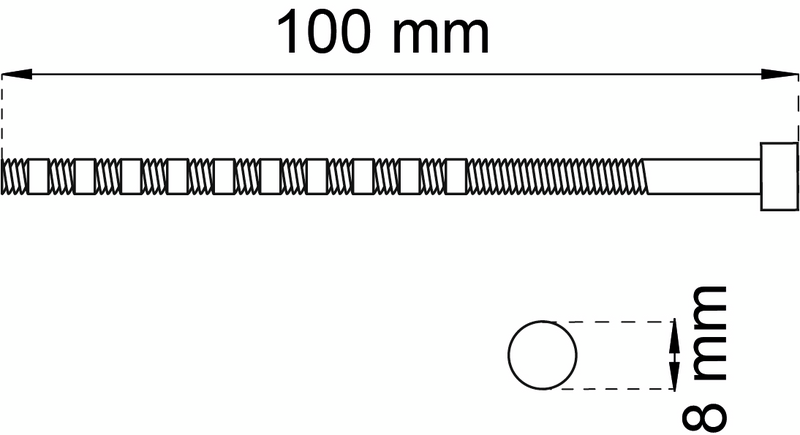CYLINDERSKRUV HABO TÄCKLOCK KROM, KROM SB