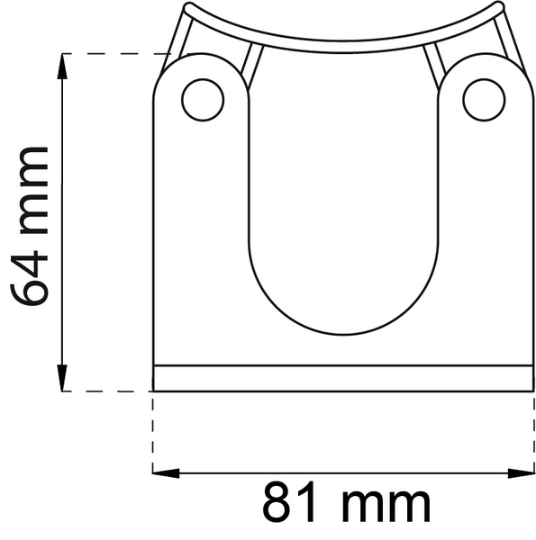 REDSKAPSHÅLLARE HABO 520 SVART, 520 30-40MM SVART