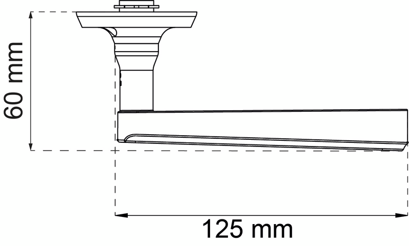 DÖRRHANDTAG HABO OXFORD CLEAN BO SB, BORSTAD SB