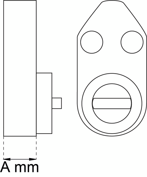CYLINDERFÖRLÄNGARE HABO 73 8MM