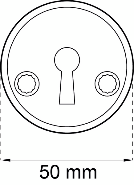 NYCKELSKYLT HABO TORINO VIT SB