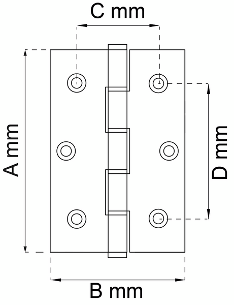 KANTGÅNGJÄRN HABO RF 89MM SB