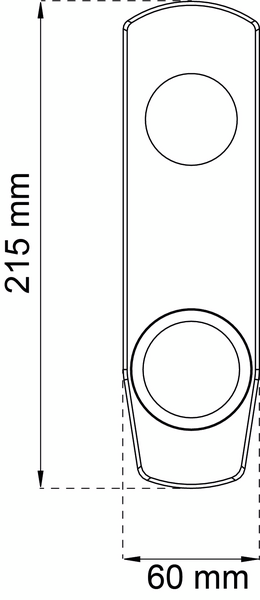 TÄCKSKYLT HABO 60 B ALU SB