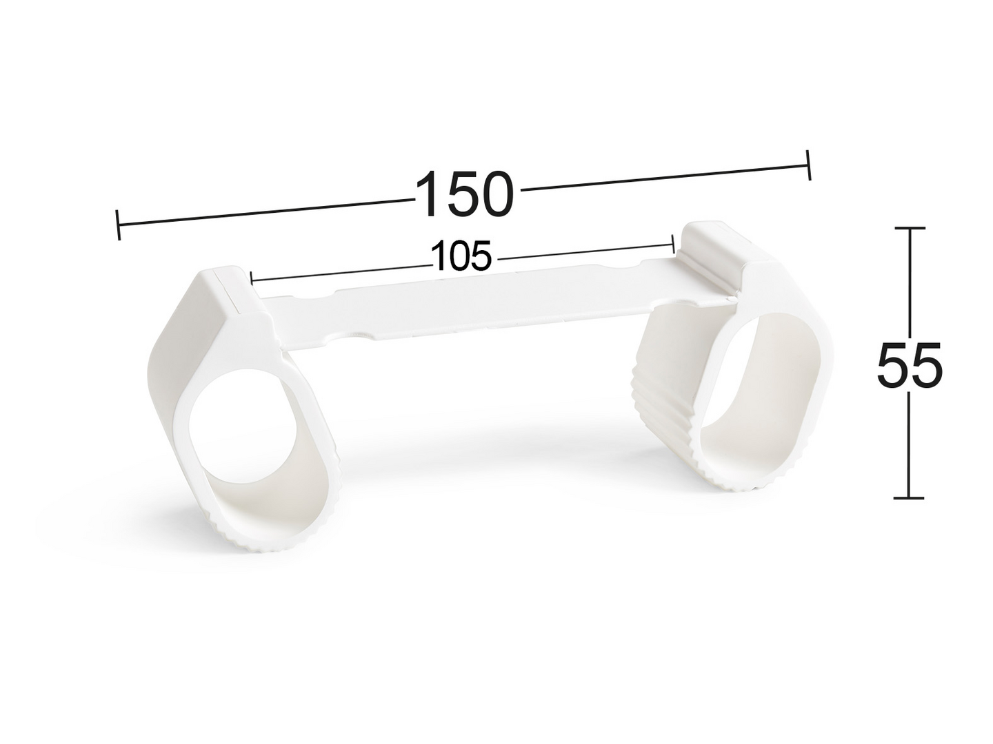 DÖRRHÅLLARE HABO 1200-1 VIT