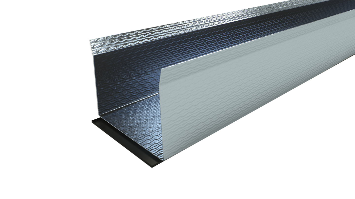 STÅLSKENA STANDARD GYPROC MED POLYETEN SKP 45/55 2500MM