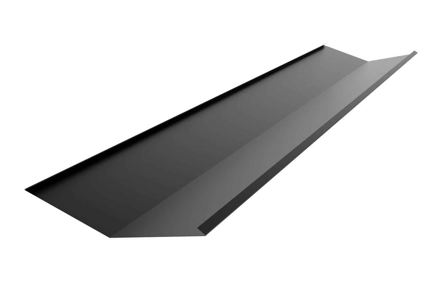 RÄNNDALSPLÅT RD 2000MM SVART