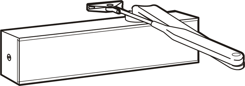 DÖRRSTÄNGARSATS TS83 KOMPLETT