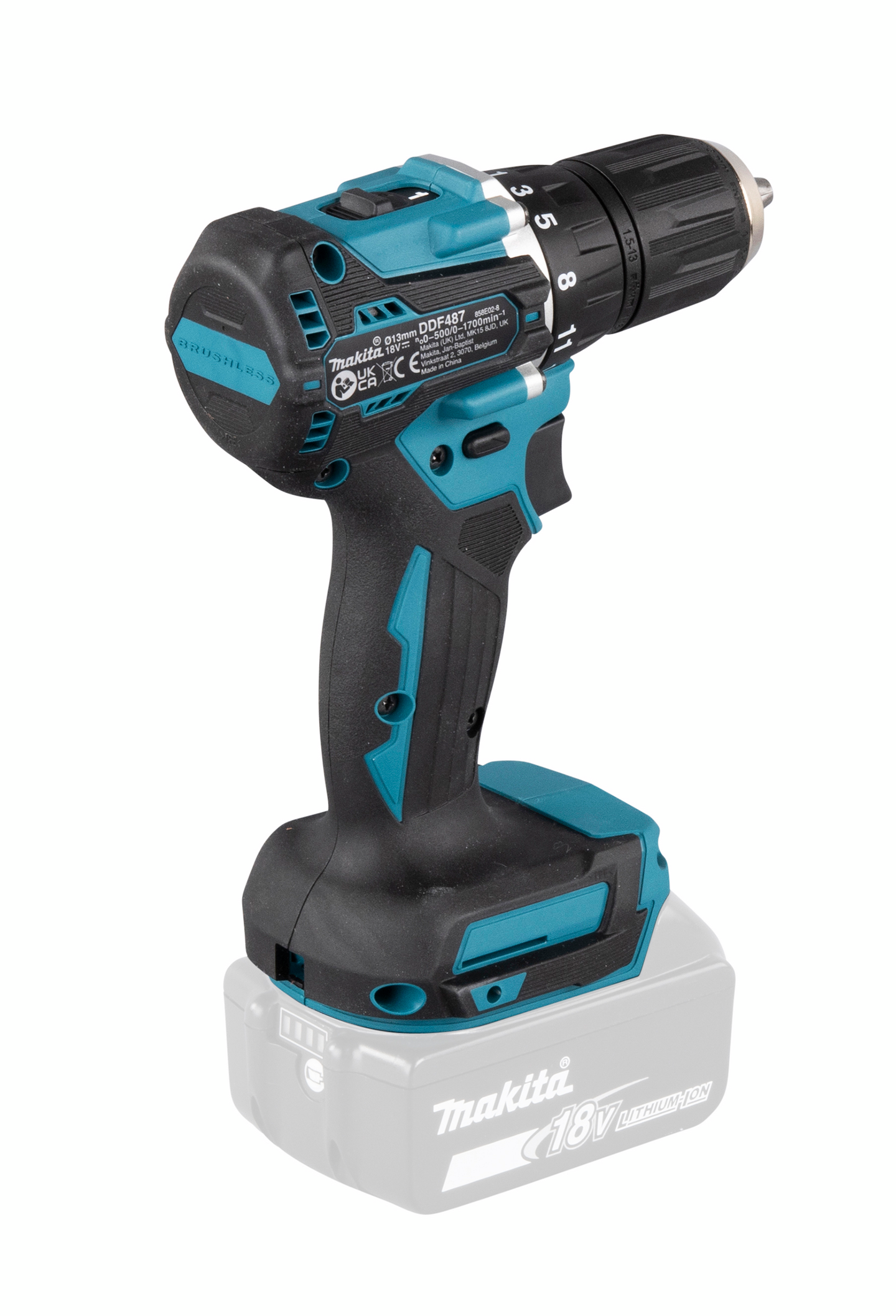 Akkuporakone Makita DDF487Z 18V LXT runko