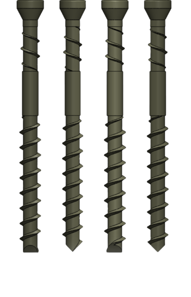 TRALLSKRUV AEFAST CAMO PROTECH 60X4,2 350ST