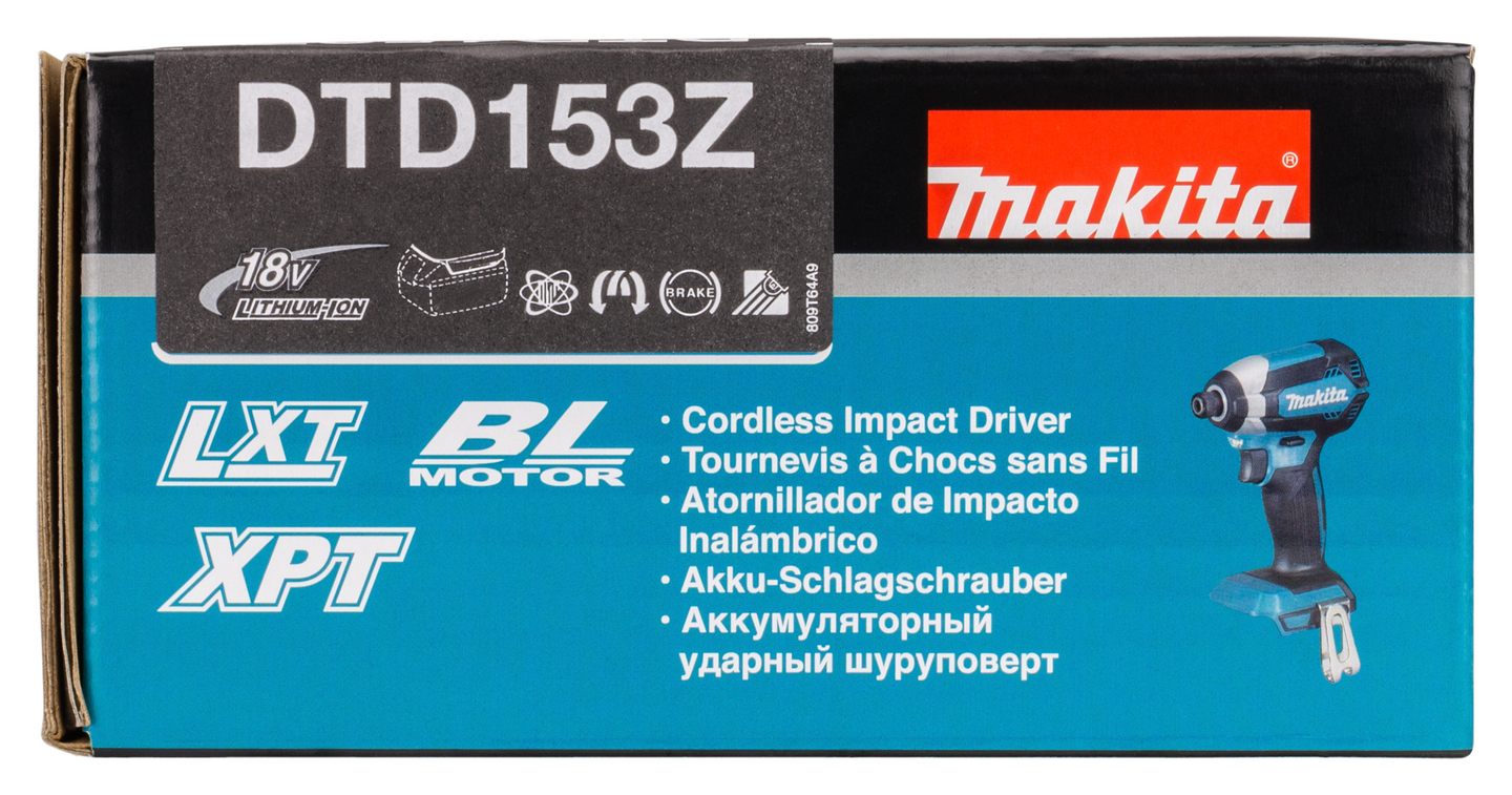 Iskevä akkuruuvinväännin Makita DTD153Z 18V runko