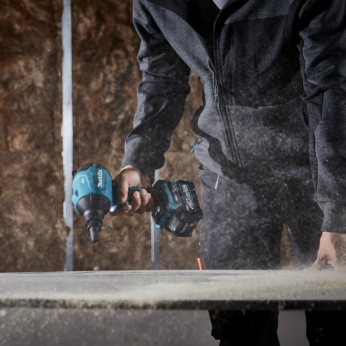 Puhalluspistooli Makita AS001GZ XGT 40V