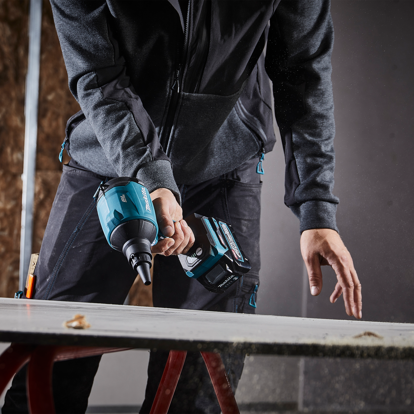 Puhalluspistooli Makita AS001GZ XGT 40V