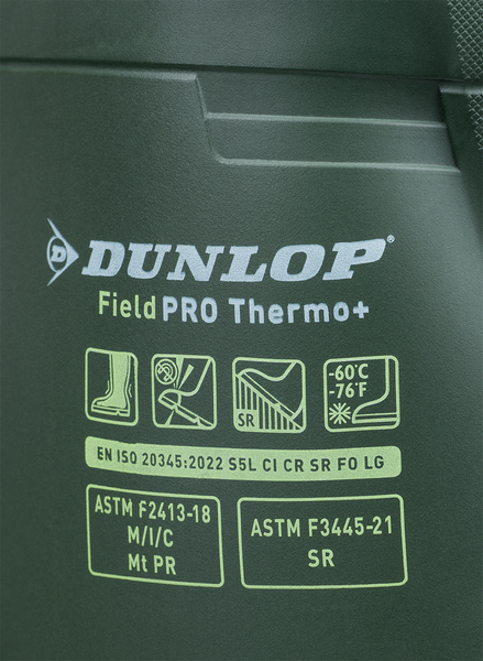 Turvajalkine Saapas Dunlop FieldPro Thermo
