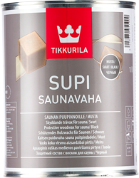 SUPI TIKKURILA BASTUWAX SVART 1L