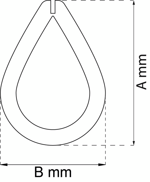 ÖGLA 32X21MM GALV 4P 840-4 FÖR 4MM WIRE