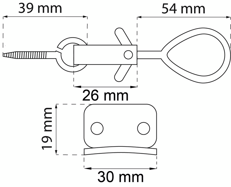 FÖNSTERLÅS HABO 175 FÖRMÄSSIGAT 2P