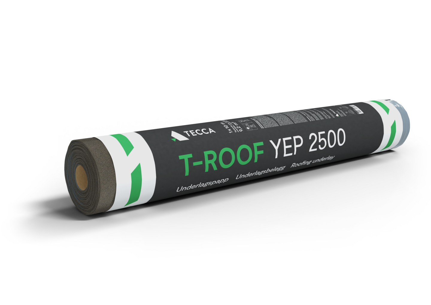 UNDERLAGSPAPP TECCA T-ROOF YEP 2500 1X10M