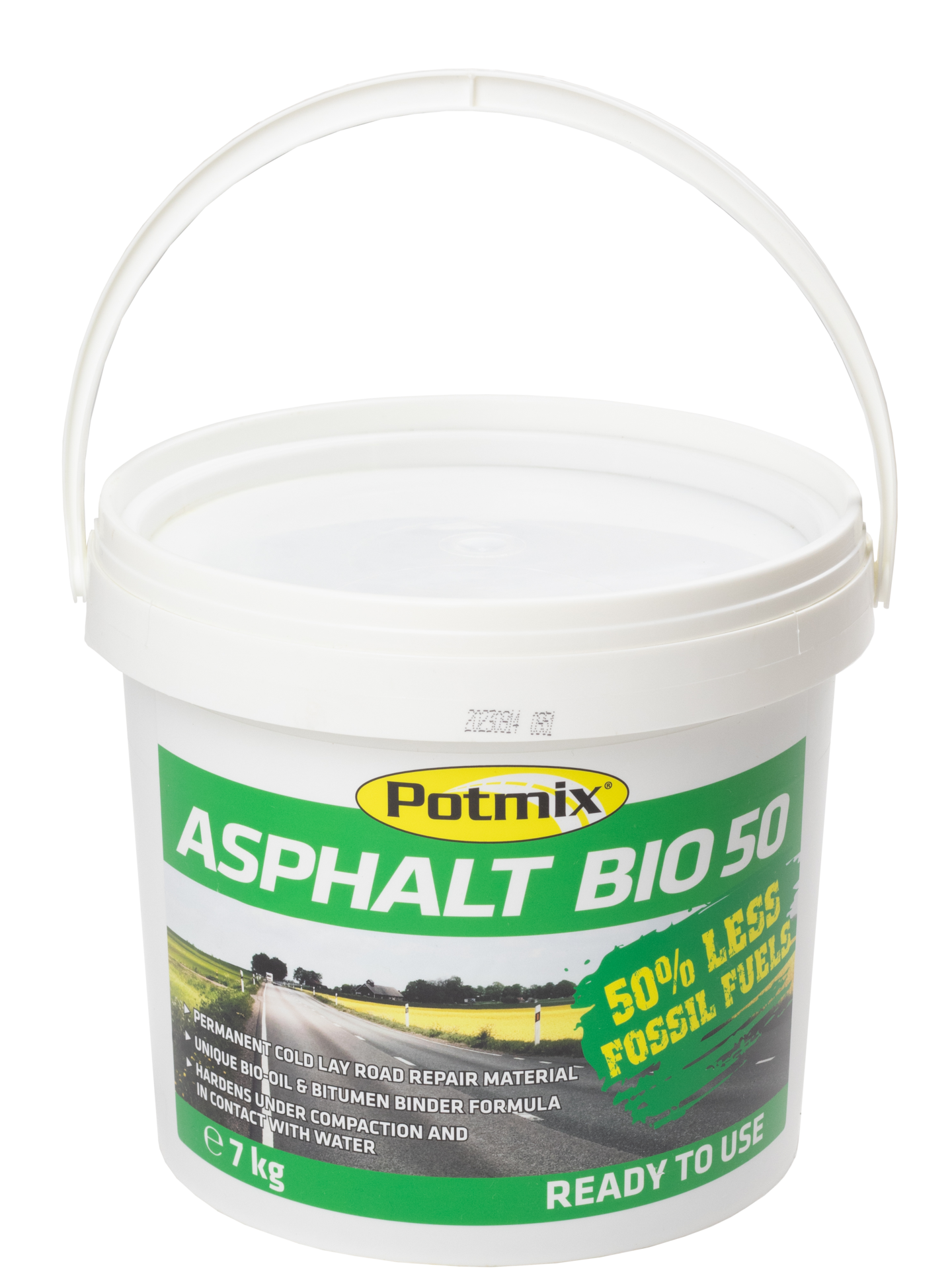 ASFALTSLAGARE TECCA POTMIX BIO 50 7KG