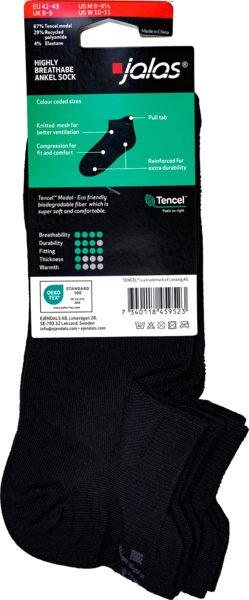 STRUMPA 8215B JALAS STL 34-36