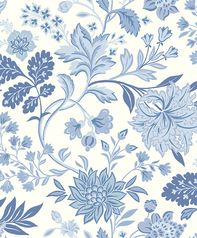 Kuitutapetti Boråstapeter Blue & White 6144 Alicia 10,05m